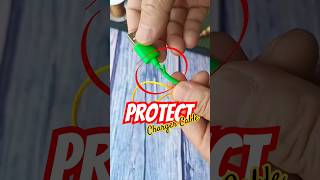 ⚠️ [Knot to Know!!] 🪢 How to Protect your Charging & Usb Cable 100% working. #shorts #diy #knot
