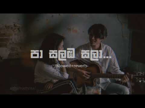 පා සලඹ සලා | pa salaba sala (slowed + reverb)