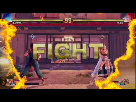 街霸5 Evo Japan 2020: Grand Final Nauman (小樱Sakura）vs Mago (神月卡琳Karin)