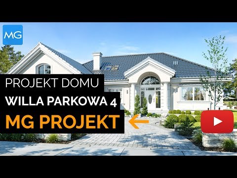 Projekt domu Willa Parkowa 4 MG Projekt - 165,77 m2