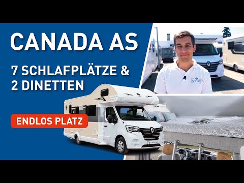 7 Schlafplätze und 2 Dinetten im Ahorn Camp Canada AS mit endlos Platz!