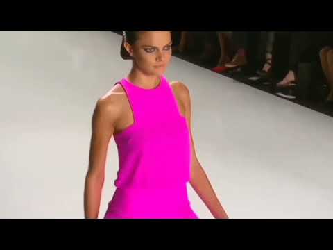Barbara Fialho Chado Ralph Rucci SS 2013 x Pink Dress