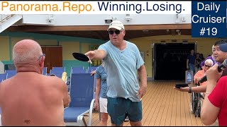 Vlog #19  We're getting our game(s) on! On the Carnival Panorama Repo 25-day Singapore to Long Beach