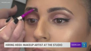 Hiring Heidi: Makeup artist at the studio