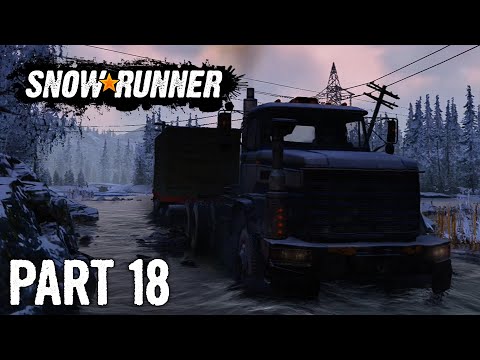 SnowRunner | Walkthrough Gameplay | Part 18 | KHAN 39 Marshall & Royal BM17 | Xbox One