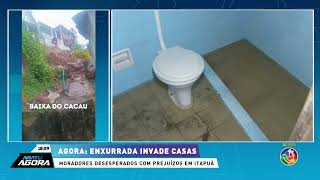 Alagamentos e transtornos em Itapuã: Codesal registra + de 100 ocorrências | ARATU AGORA |TV ARATU