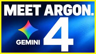 Gemini 4 Argon Is Here but YOU Can’t You Use It!?