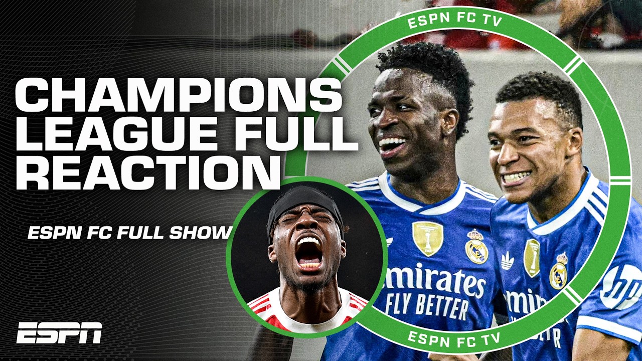 FULL SHOW 🍿 Arsenal gets win vs. Bayern Munich, Mbappe gets 4 goals vs. Olympiacos & MORE | ESPN FC