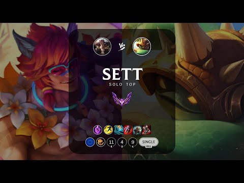 Sett Top vs Rammus - EUW Master Patch 12.23