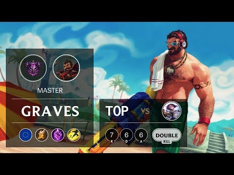 Graves Top vs Fiora - EUW Master Patch 9.24