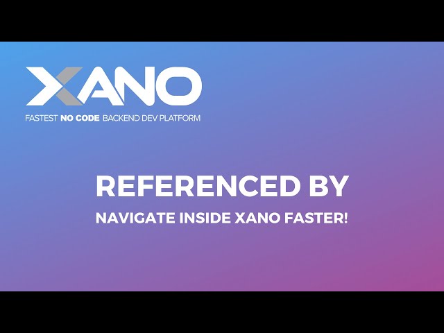 Feature Announcement: Referenced By