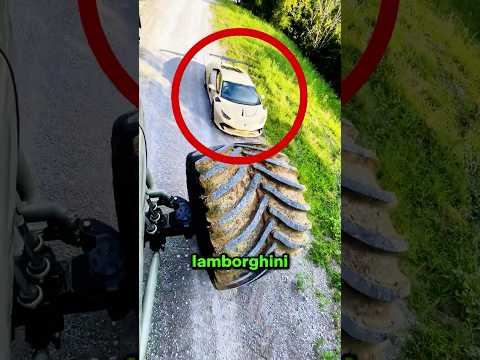Monster Truck vs. Lamborghini!? 👀