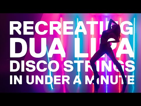 Recreating Dua Lipa’s ‘Dance the Night’ Strings in Under a Minute with Soundpaint!