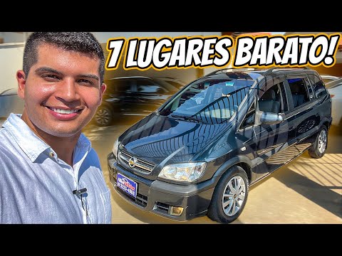 Chevrolet Zafira Expression 2008: CARRÃO EUROPEU ROBUSTO E ESPAÇOSO MAS BEBERRÃO!