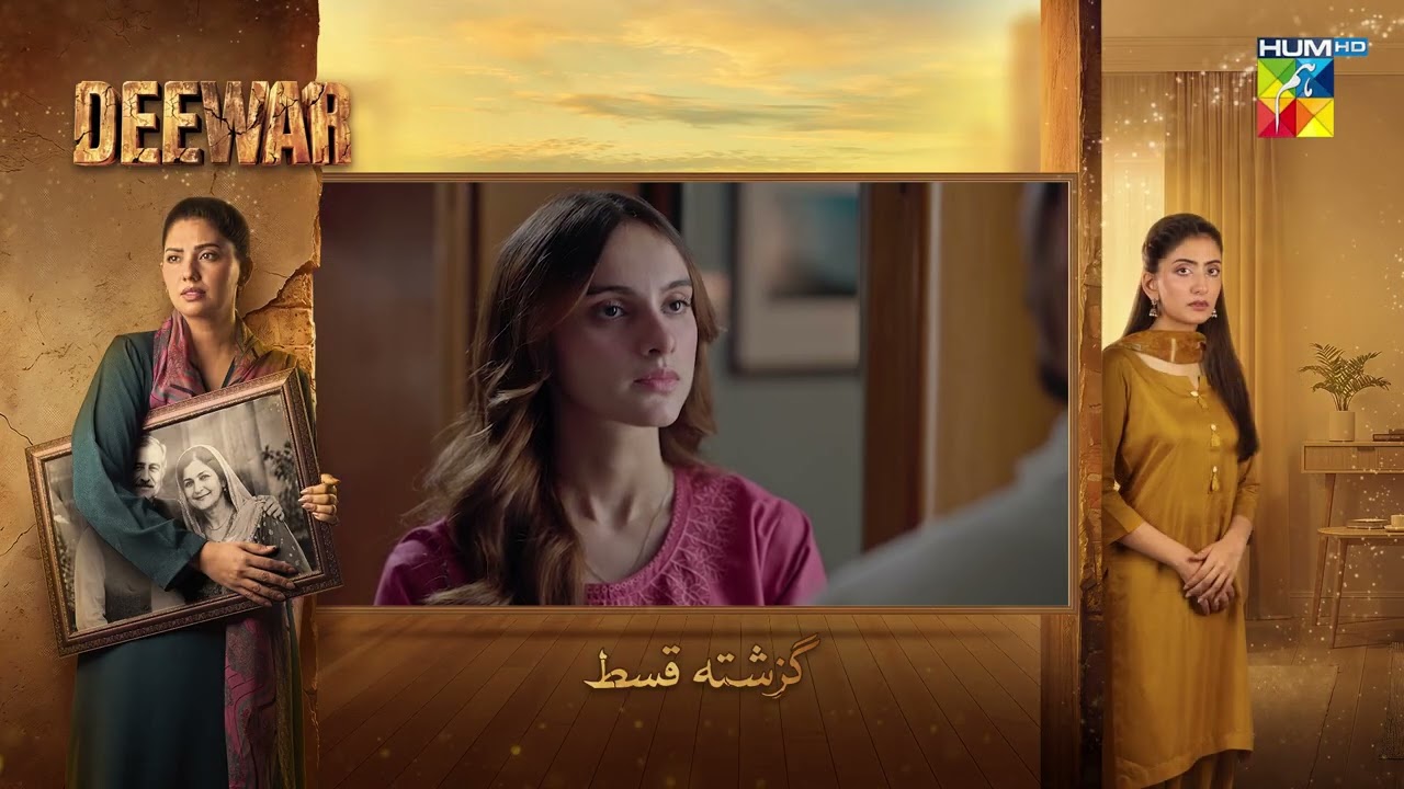 Deewar - Recap Episode 21 - [ Sunita Marshall & Ali Abbas ] HUM TV