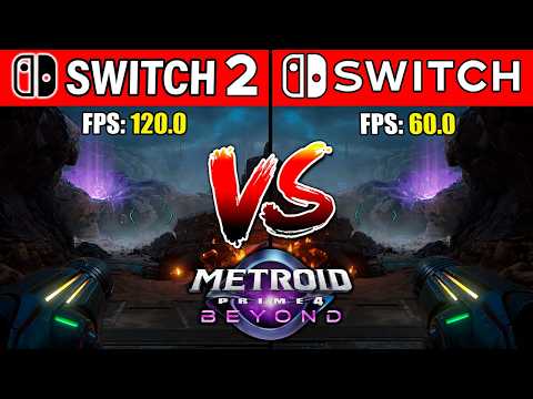 Video: Metroid Prime 4: Beyond impresiona en Switch 2 en esta comparación lado a lado