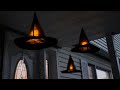 DIY Floating Witch Hats