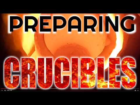 Devil Forge Furnace and Preparing the Crucibles for the first melt