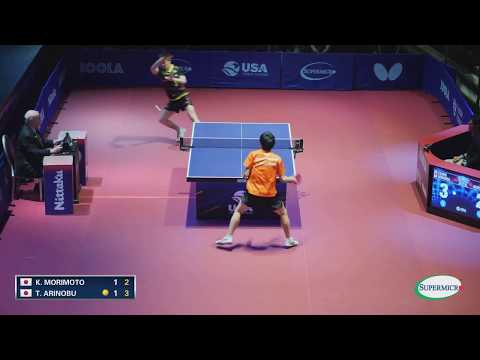 2017 US Open Table Tennis Championships - Taimu Arinobu vs Kohei Morimoto Men's Final  (Highlights)