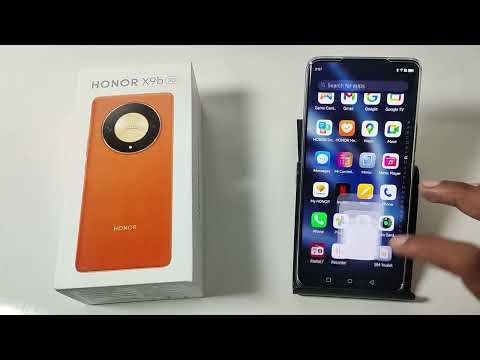 How to Show battery percentage in Honor X9b 5G || Honor me battery  percentage Kaise Dekhen