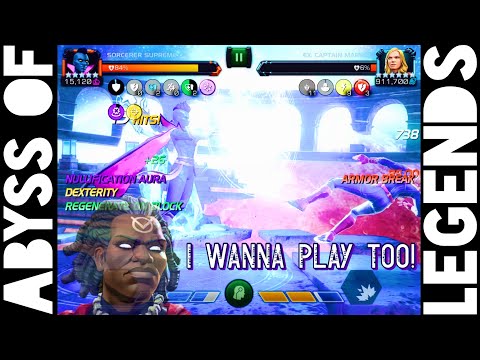 Abyss Captain Marvel Solos with Sorcerer Supreme and Voodoo