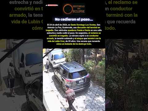 No Cedieron el Paso… y Todo Terminó en Tragedia