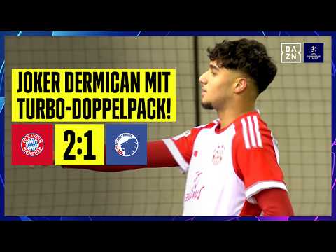 Joker Demircan mit Turbo Doppelpack: FC Bayern U19 - FC Kopenhagen U19 | UEFA Youth League | DAZN