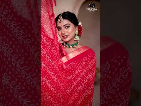 Mahamani Maharani Major Georgette Wholesale Saree Catalog – product video thumbnail