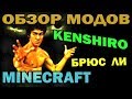 ч.114 - Брюс ли (Kenshiro Mod) - Обзор мода для Minecraft 