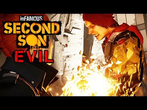 Infamous Second Son EVIL Gameplay German #17 - Beton Power