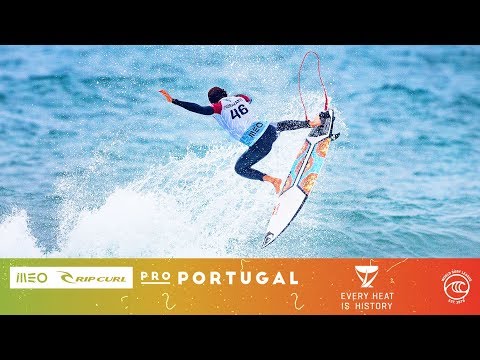 Flores vs. Silva vs. Fioravanti - Seeding Round, Heat 8 - MEO Rip Curl Pro Portugal 2019