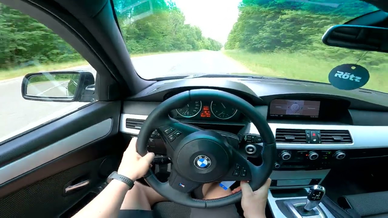2007 BMW 5 Series E61 530d 235 Hp POV Test Drive ...