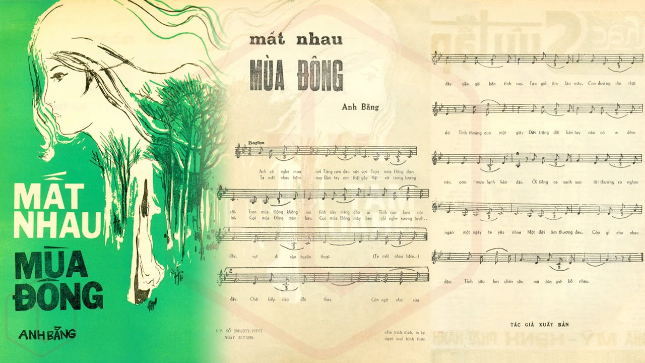 Hình ảnh Tờ Nhạc Xưa