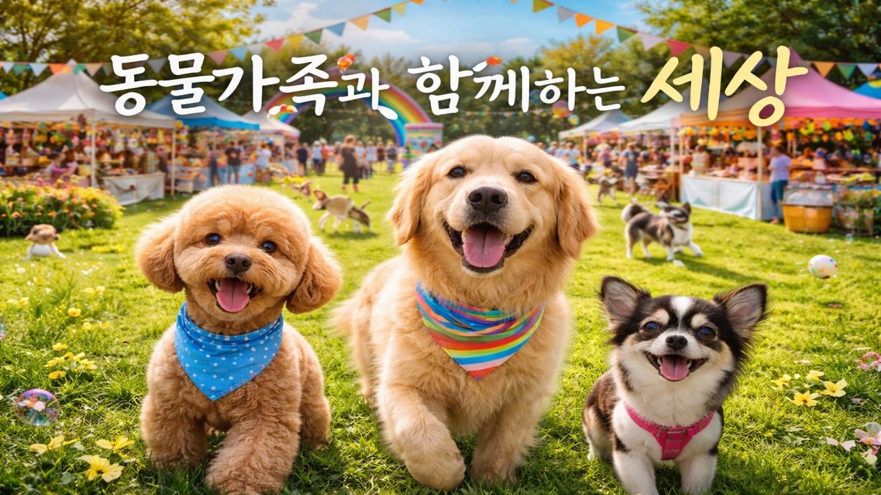 [강원365] 동물가족과 함께하는 세상
