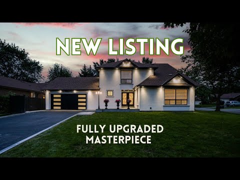 Stunning 4 Bedroom House for Sale in Brampton | Fully Upgraded | 2 Bedrooms Legal Basement