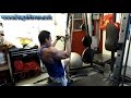 Chest, Back & Calves Short Bodybuilding & Fat Loss Training Routine - Workout Vlog 21