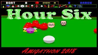 Amigathon Hour 6 and 7 - Internet Loss, Hunter, and Alpha Waves!