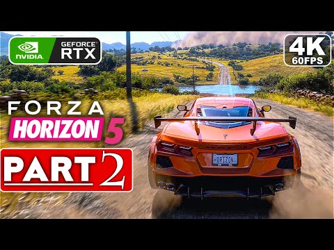 FORZA HORIZON 5 Gameplay Walkthrough Part 2 [4K 60FPS RAY TRACING PC] - No Commentary (FULL GAME)