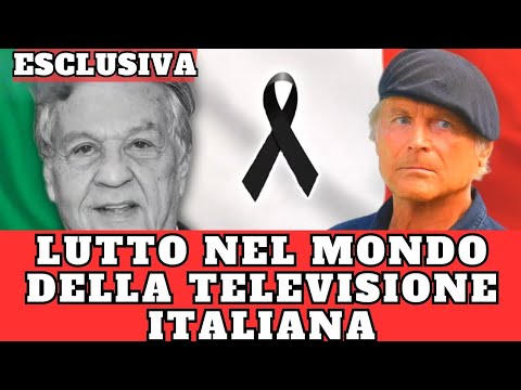 LUTTO NEL MONDO DELLA TELEVISIONE ITALIANA È MORTO POCHI SECONDI FA..