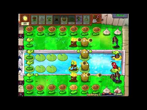ZomBotany 2 - Plants vs. Zombies Walkthrough (PC)