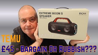 Big Sound, Small Price? Doss Extreme Boom S Unboxed & Reviewed