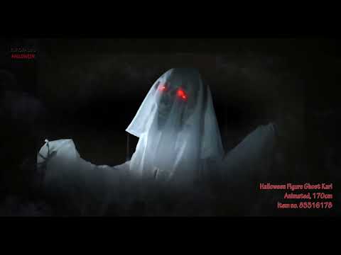EUROPALMS Halloween Figur Geist Kari, animiert, 170cm