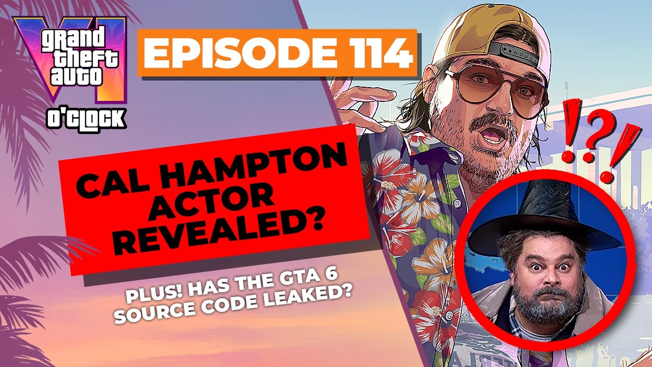 Cal Hampton Actor Revealed? - GTA VI O'clock - Episode 114 - YouTube