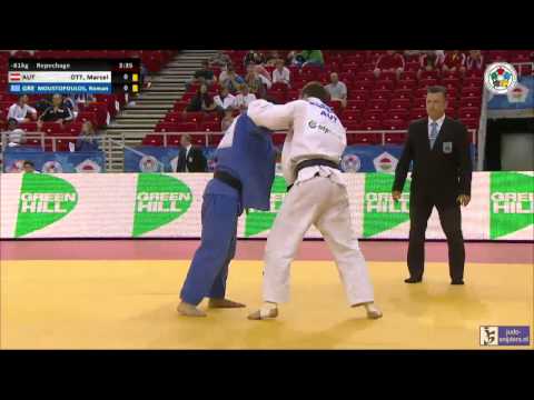 Judo 2014 Grand Prix Budapest: Ott (AUT) - Moustopoulos (GRE) [-81kg] rep
