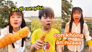 Tổng hợp video siêu hài hước vui nhộn, con suốt ngày ăn bánh tráng cay và mẹ xử lí | Thủy Mít TV