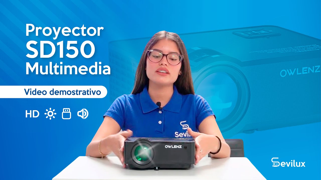 Proyector SD150 Smart / Android HD 150 pulgadas