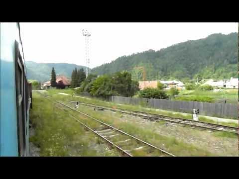 EXCURSIE FEROVIARA PIATRA NEAMT-BICAZ. SOSIREA IN BICAZ.