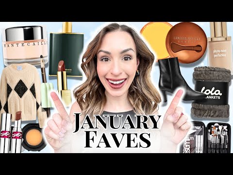 JANUARY FAVORITES ✨ LUXE-WORTHY STANDOUTS from my everyday routine (beauty, winter skincare & more!)