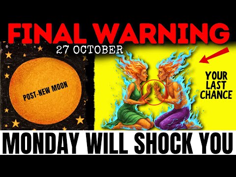 🚨ALL Chosen Ones, If You See These 7 Awakening Signs on October 27, God is Warning You Spiritually
