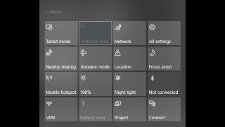 fix Rotation lock greyed out on Windows 10